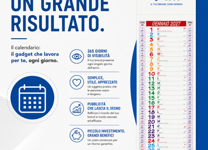Calendario olandese personalizzato 2027 Silhouette