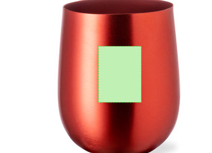 Bicchiere Amely personalizzabile con logo in alluminio 480 ml