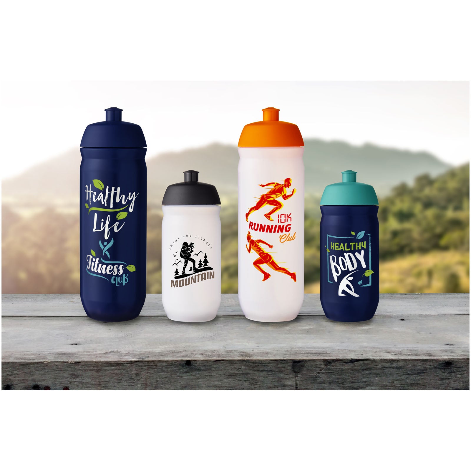 Borraccia sportiva HydroFlex™ Clear da 500 ml