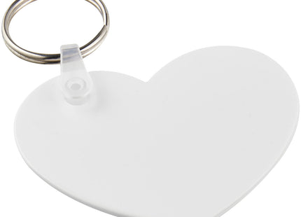 Portachiavi in materiale riciclato a forma di cuore Tait