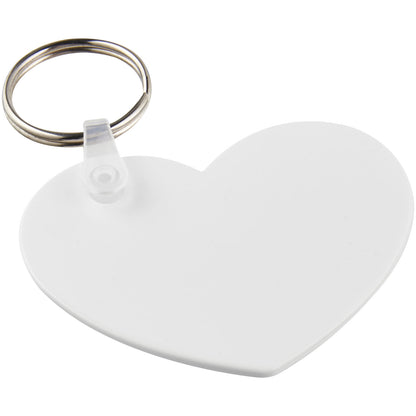 Portachiavi in materiale riciclato a forma di cuore Tait