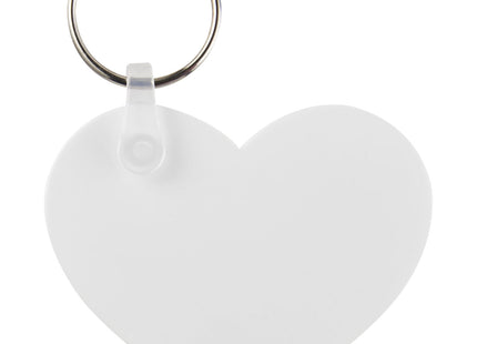 Portachiavi in materiale riciclato a forma di cuore Tait