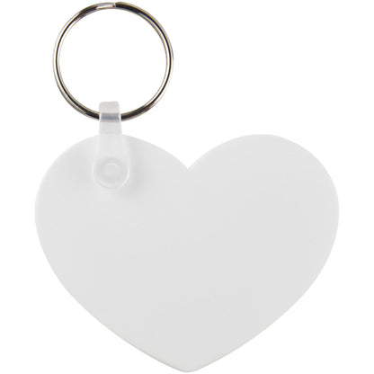 Portachiavi in materiale riciclato a forma di cuore Tait