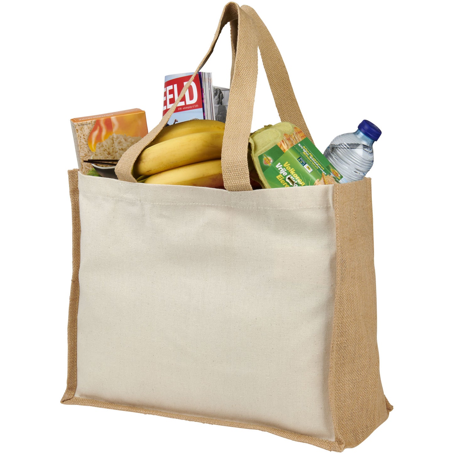 Shopper in iuta e canvas 320 g/m² Varai - 23L