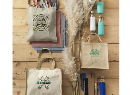 Shopper in iuta e canvas 320 g/m² Varai - 23L