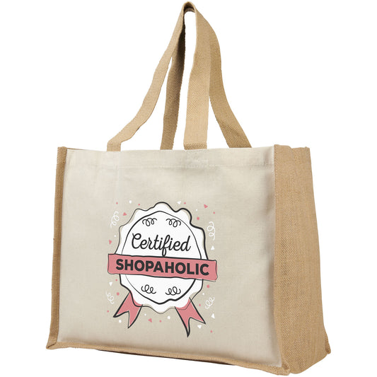 Shopper in iuta e canvas 320 g/m² Varai - 23L