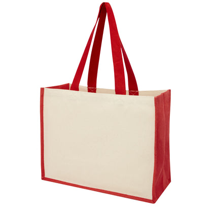 Shopper in iuta e canvas 320 g/m² Varai - 23L