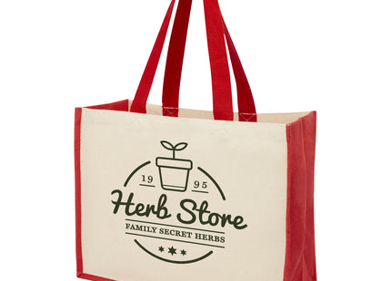 Shopper in iuta e canvas 320 g/m² Varai - 23L
