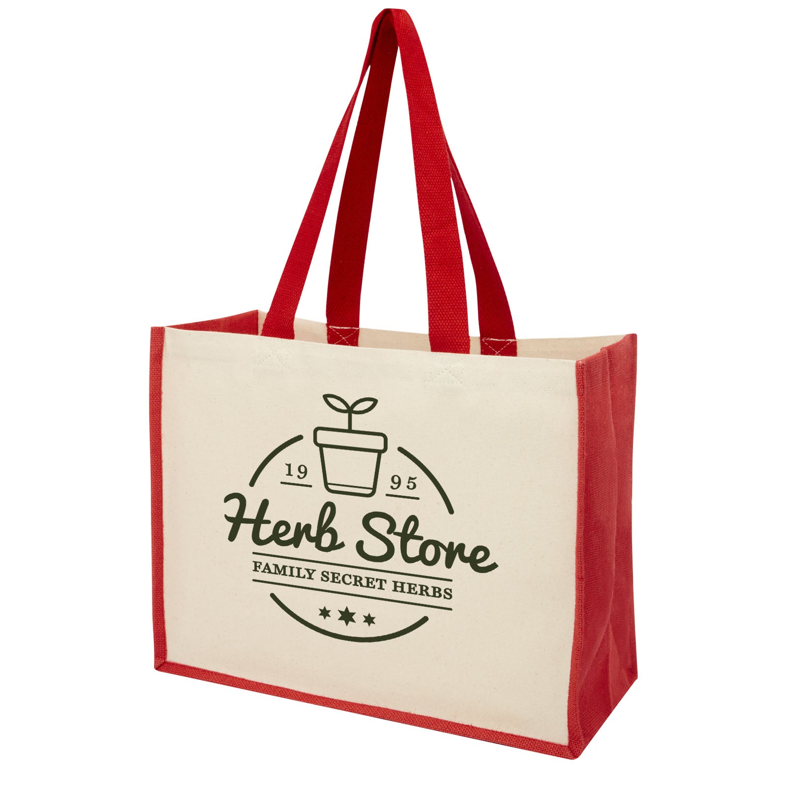 Shopper in iuta e canvas 320 g/m² Varai - 23L