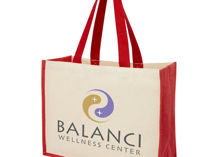Shopper in iuta e canvas 320 g/m² Varai - 23L
