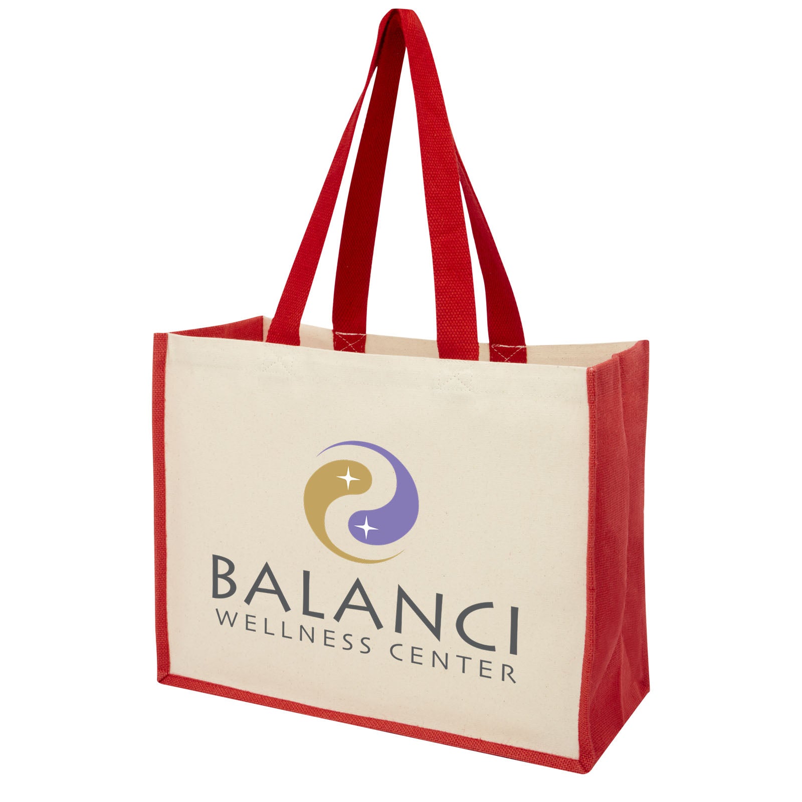 Shopper in iuta e canvas 320 g/m² Varai - 23L