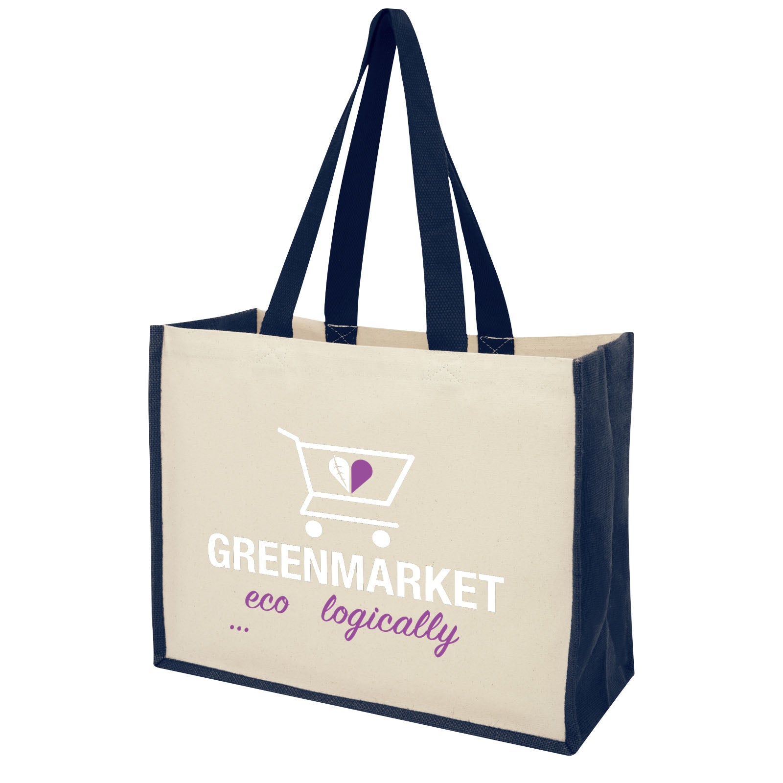 Shopper in iuta e canvas 320 g/m² Varai - 23L