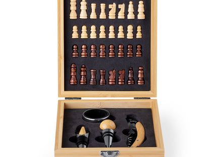 Set Vino Paluk con scacchiera
