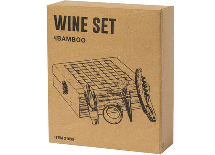 Set Vino Paluk con scacchiera