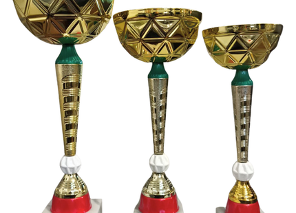 Tris di premiazioni 40 - 33 - 32 cm