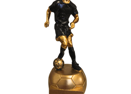 Statuetta calciatore in resina da 20 cm