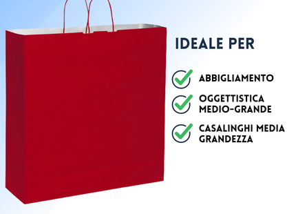 Shopper in carta personalizzate 36x41x12 cm | Cod. PG033