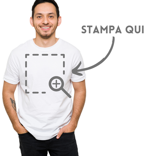 Stock 40 t-shirt XXL colori misti con stampa inclusa.