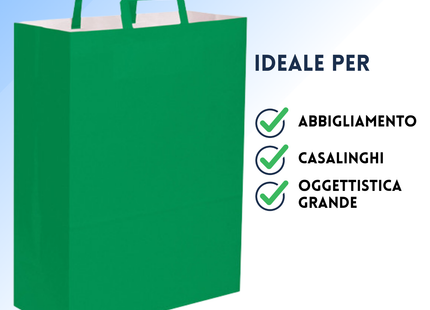 Shopper in carta personalizzate 45x48x15 cm | Cod. PG061