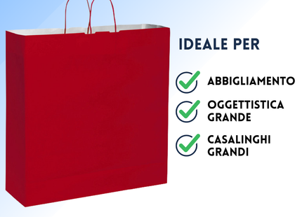 Shopper in carta personalizzate 45x48x20 cm | Cod. PG032