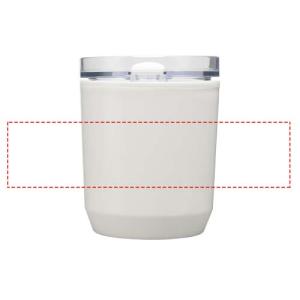 Bicchiere a doppia parete in plastica riciclata da 180 ml Hudson