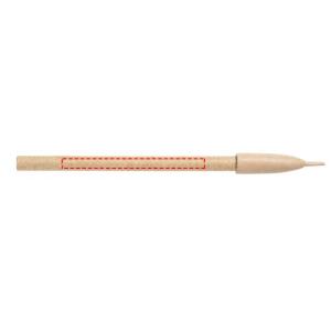 Penna a sfera in carta riciclata Asilah (inchiostro blu)