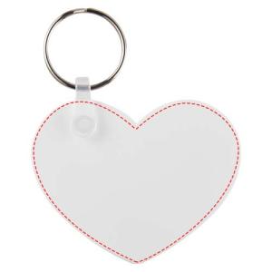 Portachiavi in materiale riciclato a forma di cuore Tait