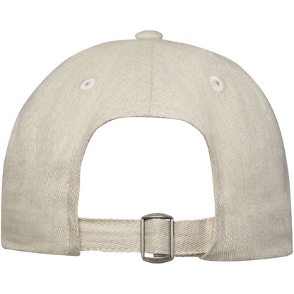 Cappellino in tessuto riciclato Aware™ a 5 pannelli Onyx - Oatmeal
