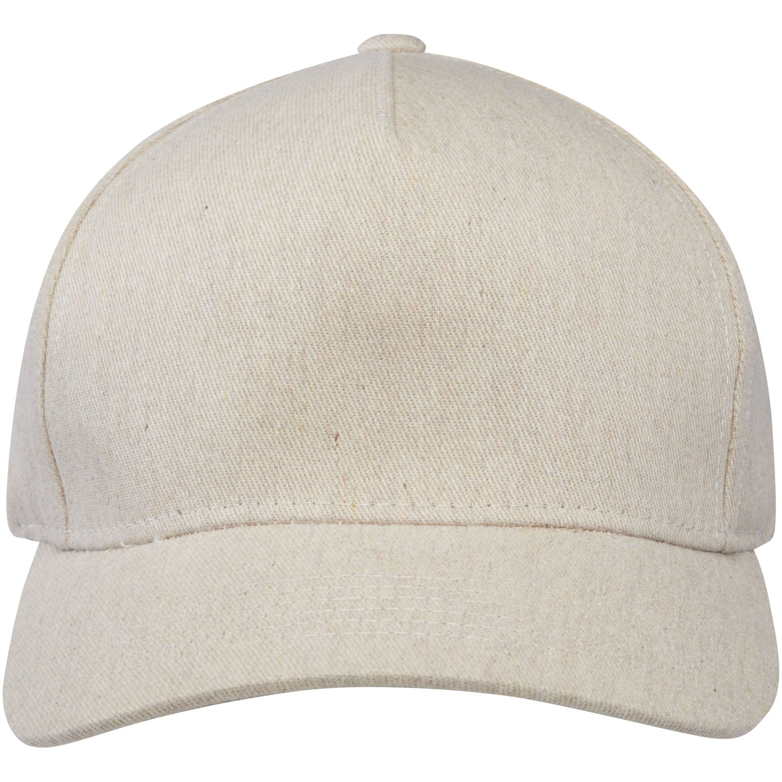 Cappellino in tessuto riciclato Aware™ a 5 pannelli Onyx - Oatmeal