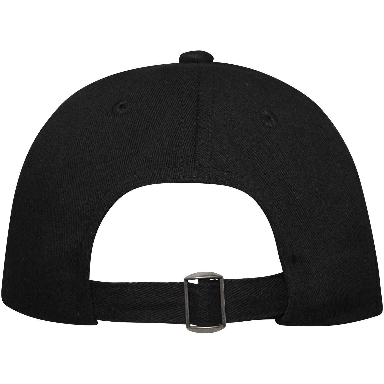Cappellino in tessuto riciclato Aware™ a 5 pannelli Onyx - Nero