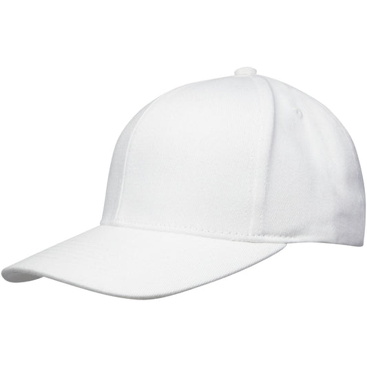 Cappellino in tessuto riciclato Aware™ a 6 pannelli Opal - Bianco