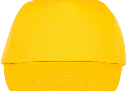 Cappellino Feniks a 5 pannelli per bambini - Giallo