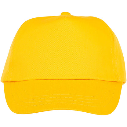 Cappellino Feniks a 5 pannelli per bambini - Giallo
