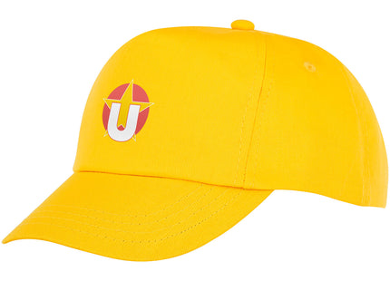 Cappellino Feniks a 5 pannelli per bambini - Giallo