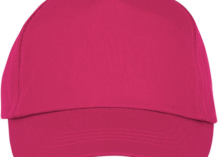 Cappellino Feniks a 5 pannelli per bambini - Magenta