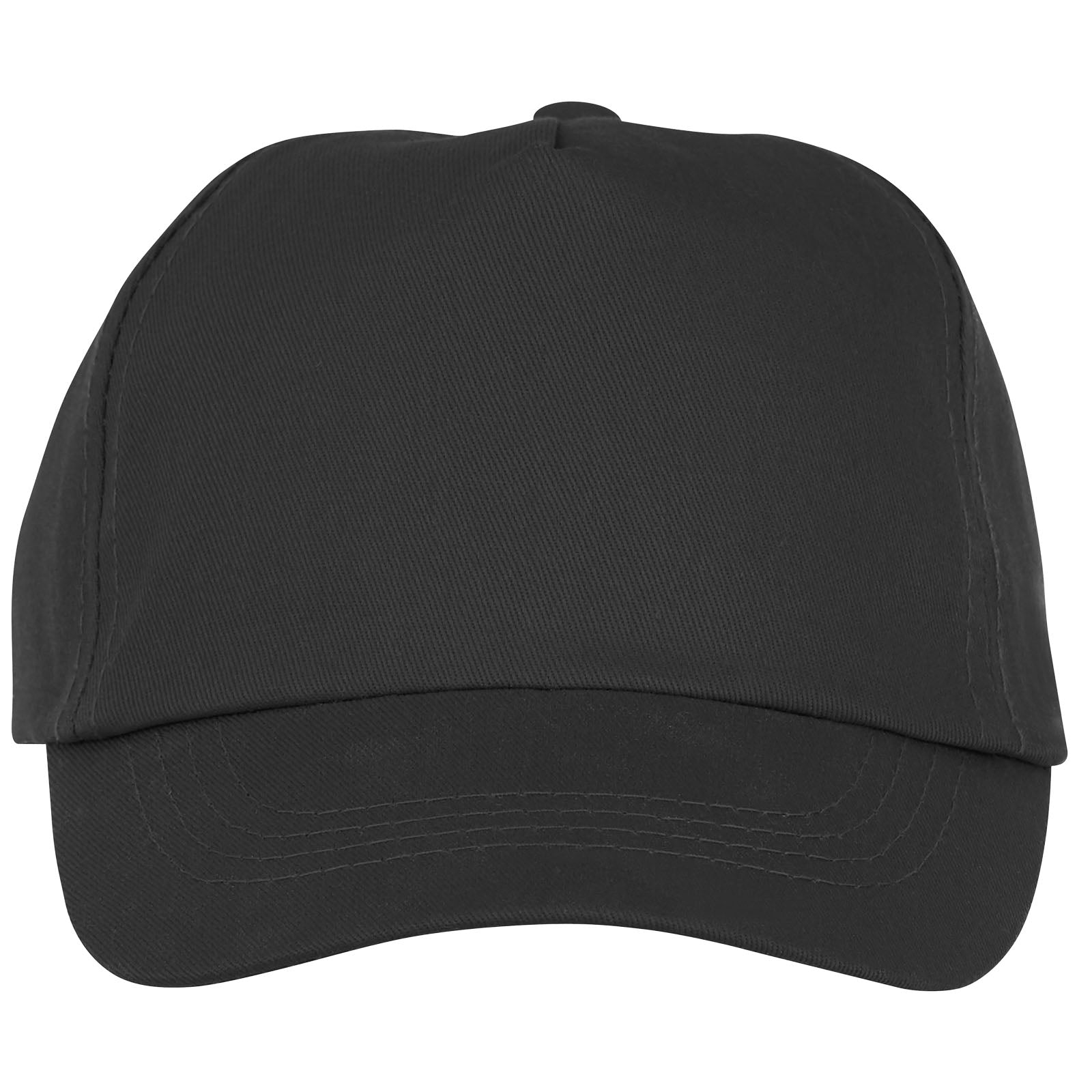 Cappellino Feniks a 5 pannelli per bambini - Nero