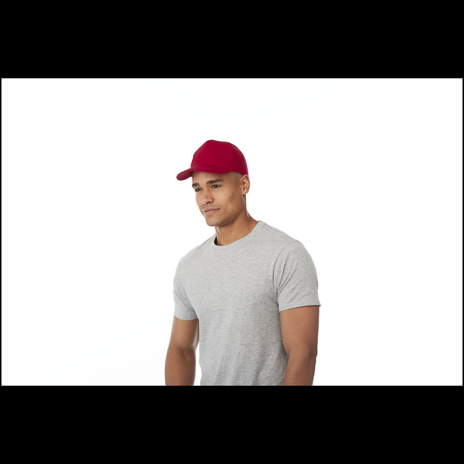 Cappellino Hades a 5 pannelli - Nero