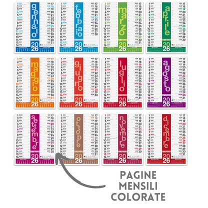Calendario olandese 2026 personalizzato | Cod. PA430