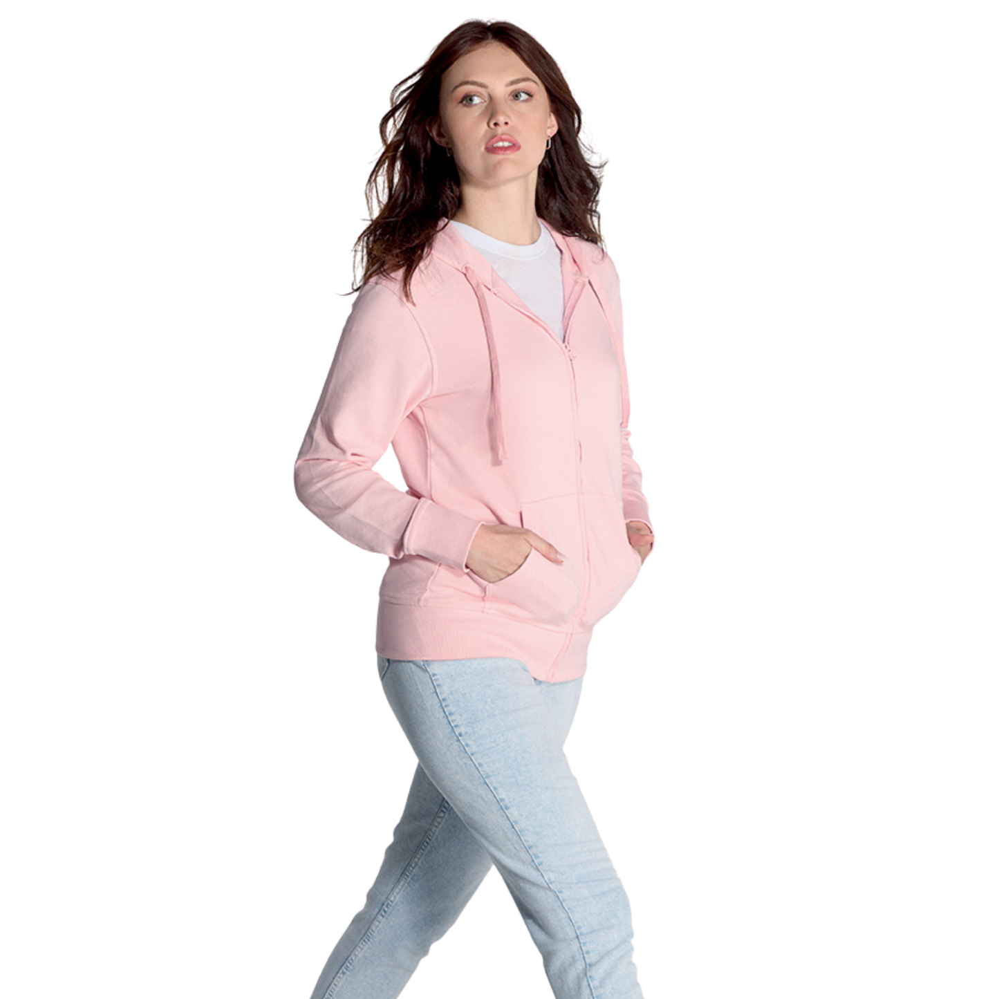 Felpa Donna personalizzata con cappuccio | Cod. SWULHOOD240
