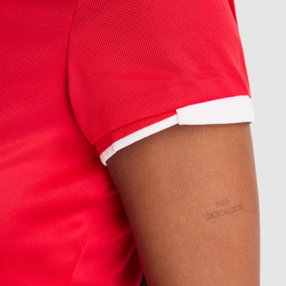 Polo sportiva da donna in poliestere riciclato | Cod. Tamil