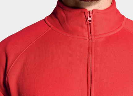Felpa Unisex a zip intera | Cod. SWRAFUZIP