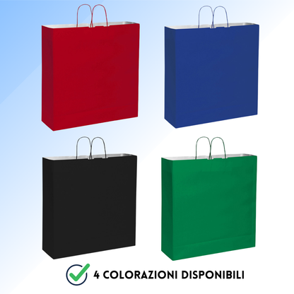 Shopper in carta personalizzate 45x48x20 cm | Cod. PG032