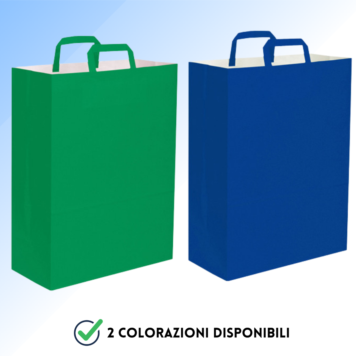 Shopper in carta personalizzate 45x48x15 cm | Cod. PG061
