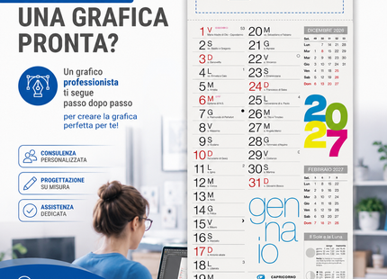 Calendario olandese personalizzato 2027 Shaded Moderno