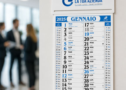 Calendario olandese personalizzato 2027 Passafoglio