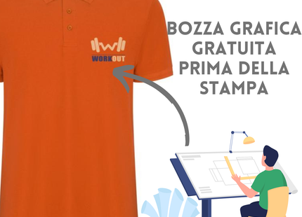 Polo uomo modello premium | Cod. Pegaso Premium