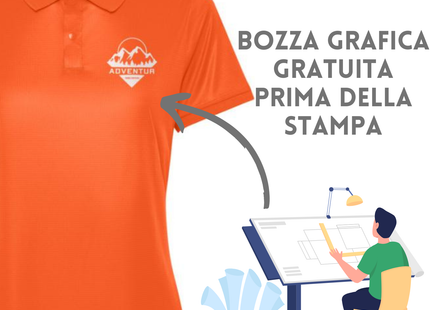 Polo sportiva da donna aderente | Cod. Tormo Woman
