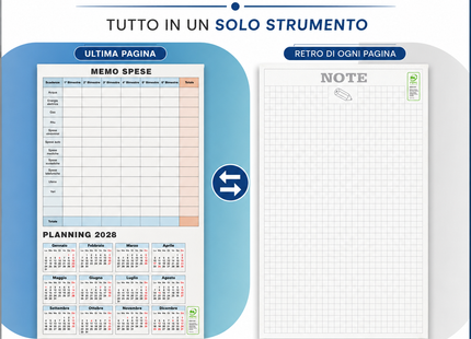 Calendario olandese personalizzato 2027 Shaded Moderno
