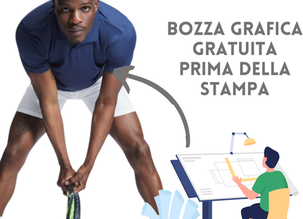 Polo sportiva uomo traspirante | Cod. Monzha