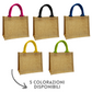 Shopper in Juta naturale 26 x 22 x 14 cm | Cod. BS905S